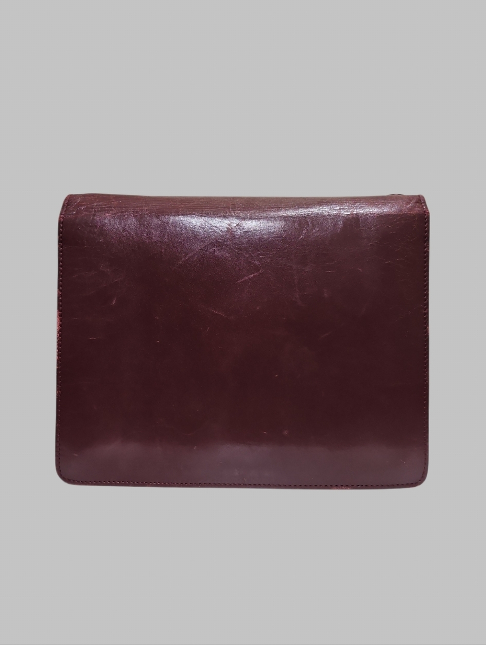 Cartier Must Line Bordeaux Leather Clutch Bag - Picture 2 of 16